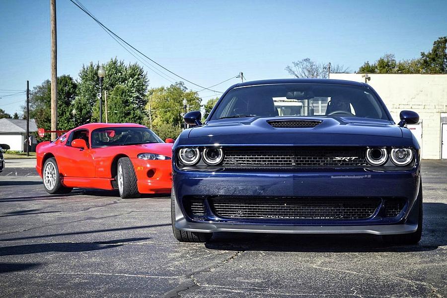 Hellcat and Viper Photograph by Julian Rodriguez - Fine Art America