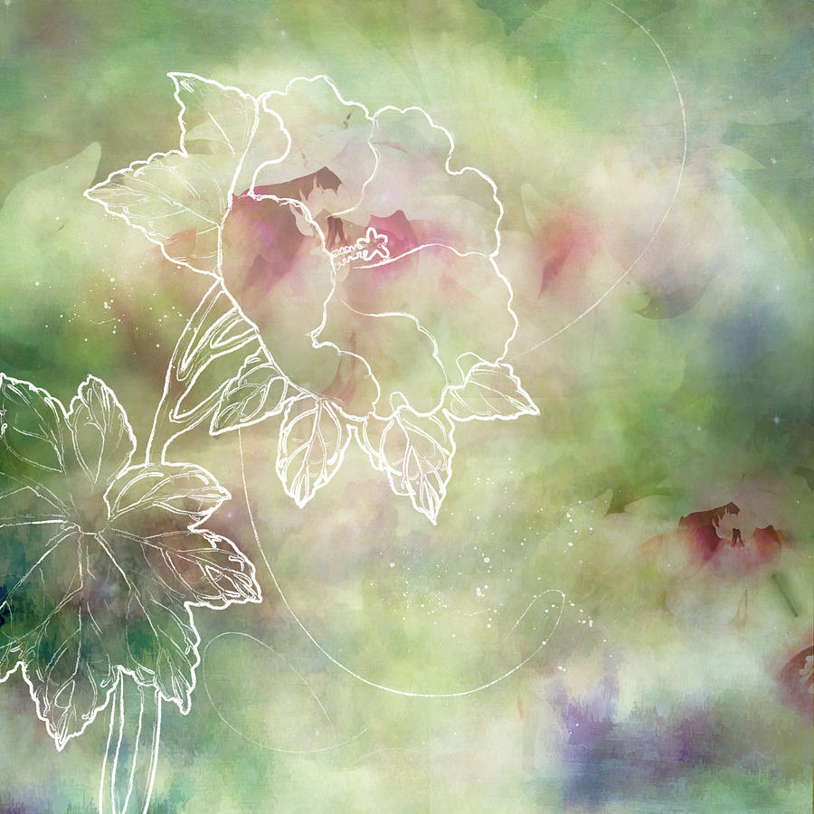 Flower Digital Art - Joy by Margaret Goodwin