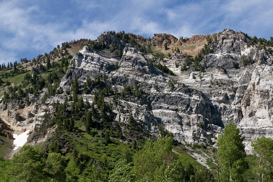 Hellgate Cliffs Photograph by James Larson Fine Art America