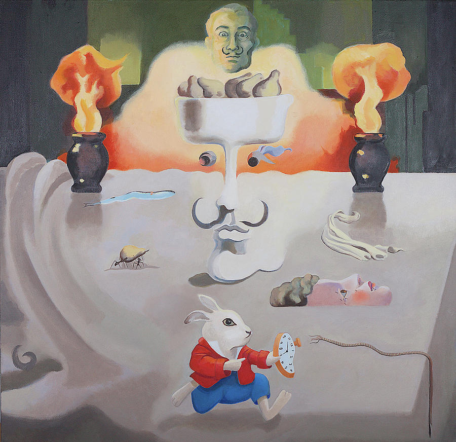 The Wizard of Odd Painting by Susan McNally