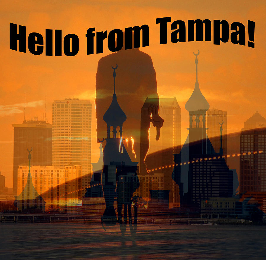 Hello from Tampa Photograph by David Lee Thompson