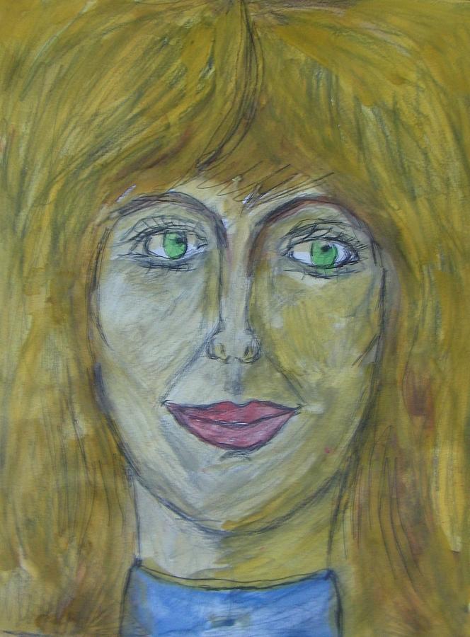 Hello Mary Lou Painting by Judith Redman