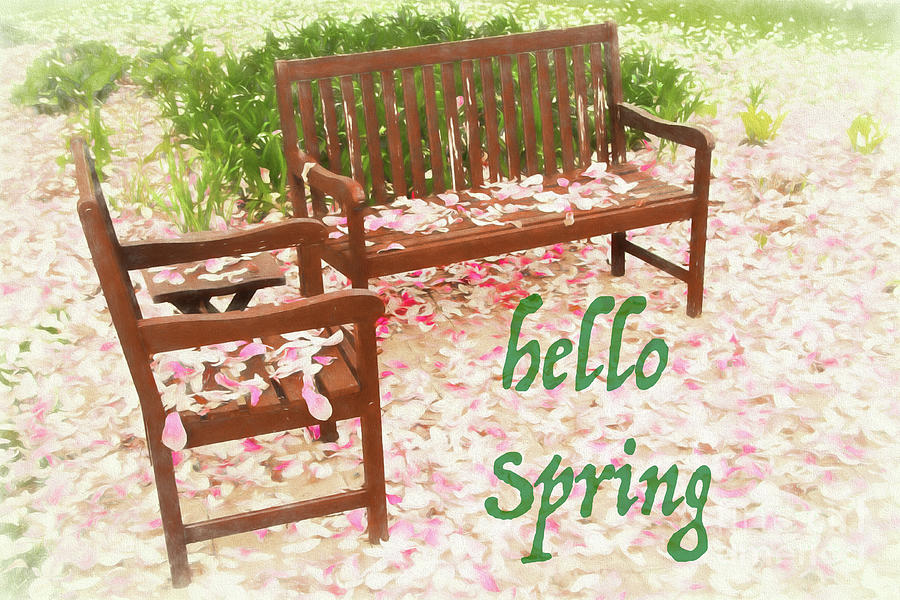 Hello Spring Photograph by Marilyn Cornwell