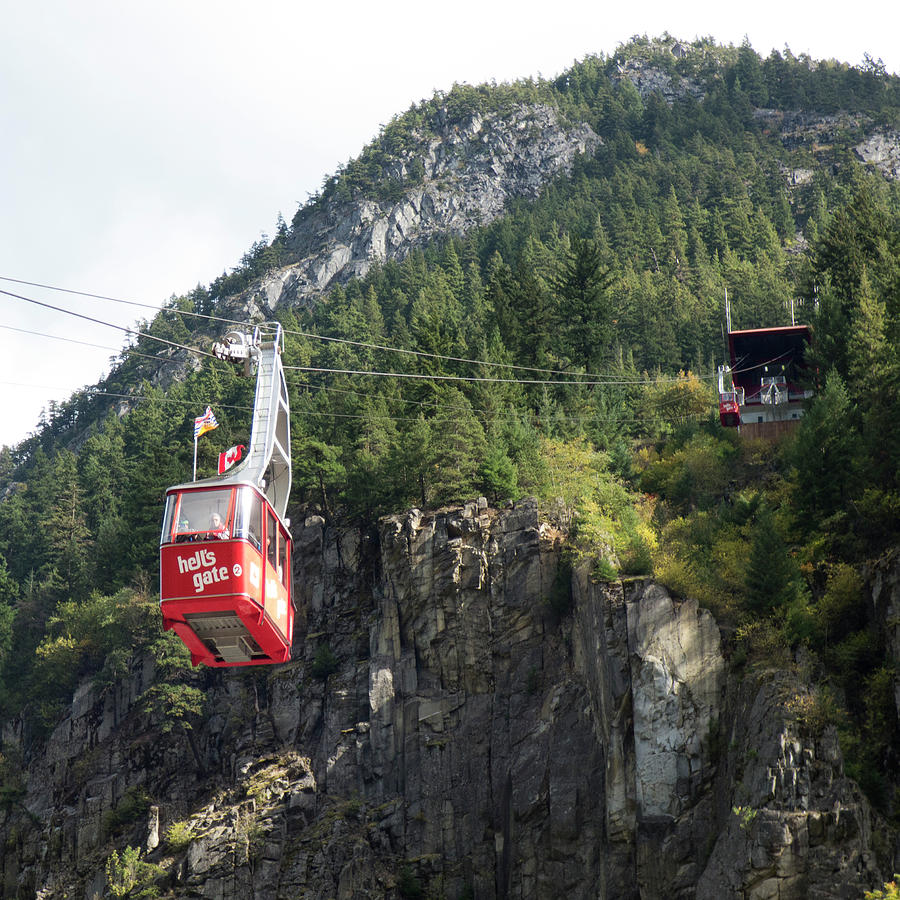 Hells Gate Air Tram Photograph by Leslie Montgomery
