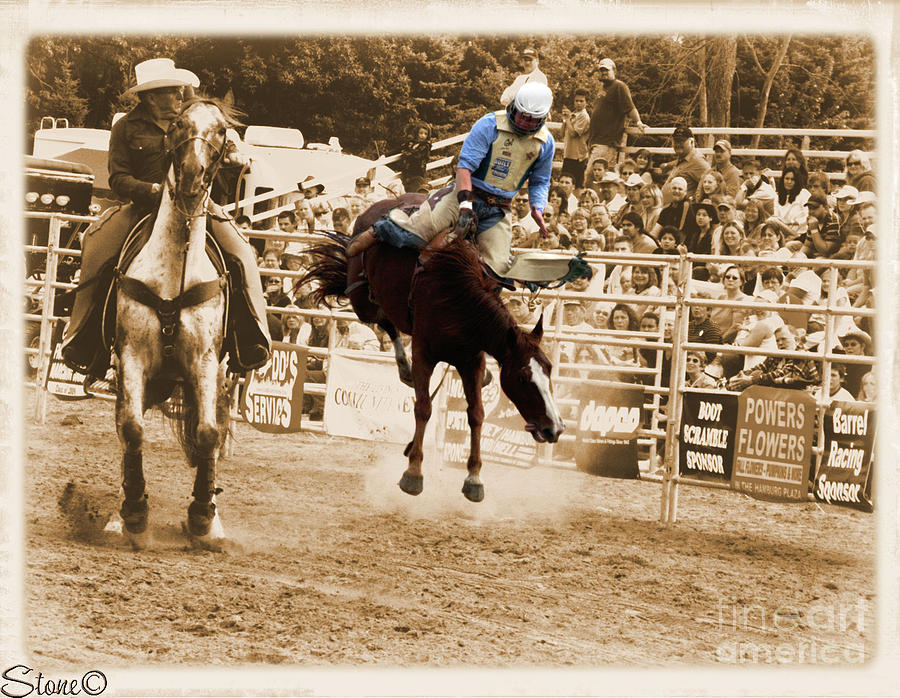 Helluva Rodeo-The Ride 5 Photograph by September Stone