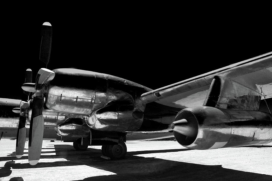 Helper Jet bw #85 Photograph by Raymond Magnani