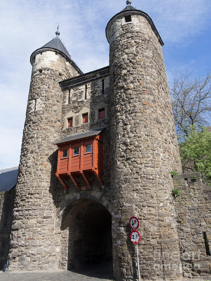 Helpoort or Hells Gate is part of the old city wall in Maastricht Photograph by Louise Heusinkveld