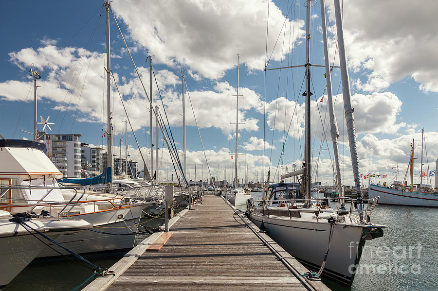 Helsingborg Boat Marina Photograph By Sophie Mcaulay Pixels