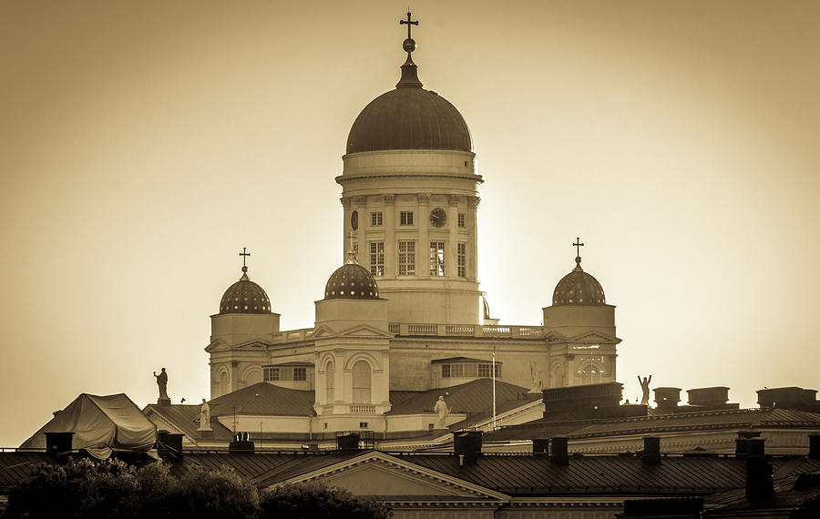 Helsinki Cathedral Photograph by Andrew Matwijec
