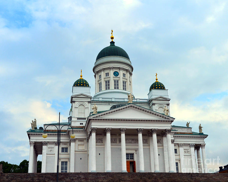 Helsinki Cathedral Photograph by Catherine Sherman