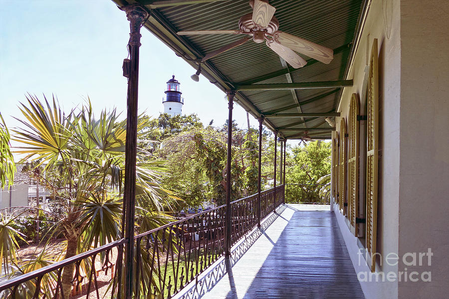 Hemingway House Balcony Photograph by Catherine Sherman