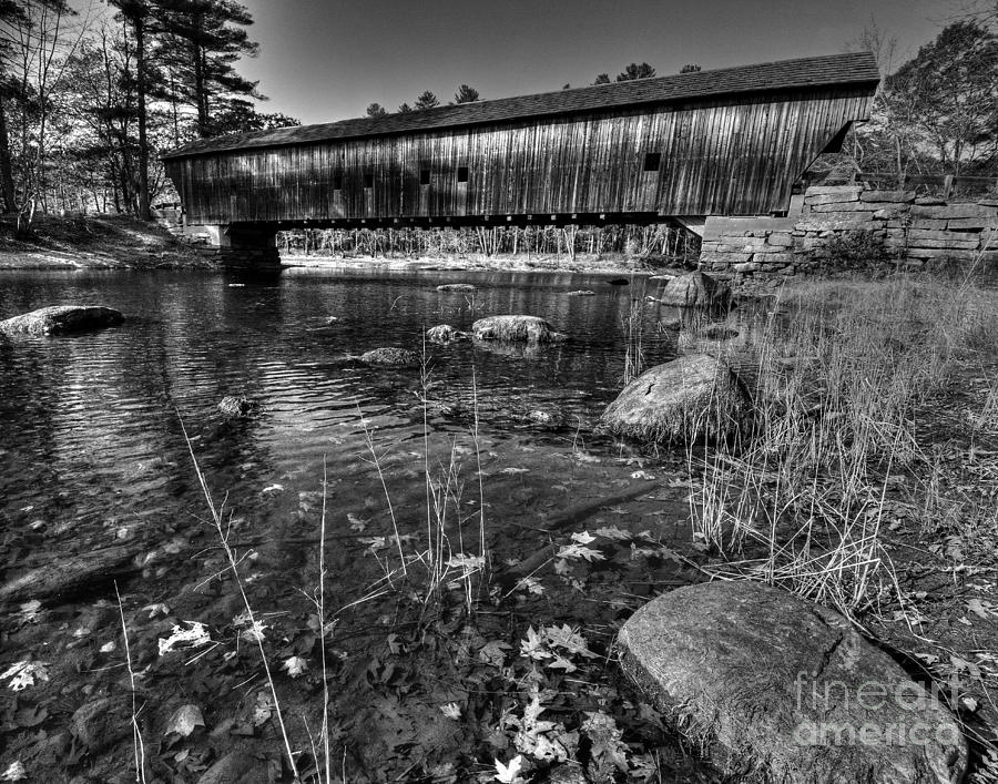 Hemlock Covered Bridge Photograph by Steve Brown