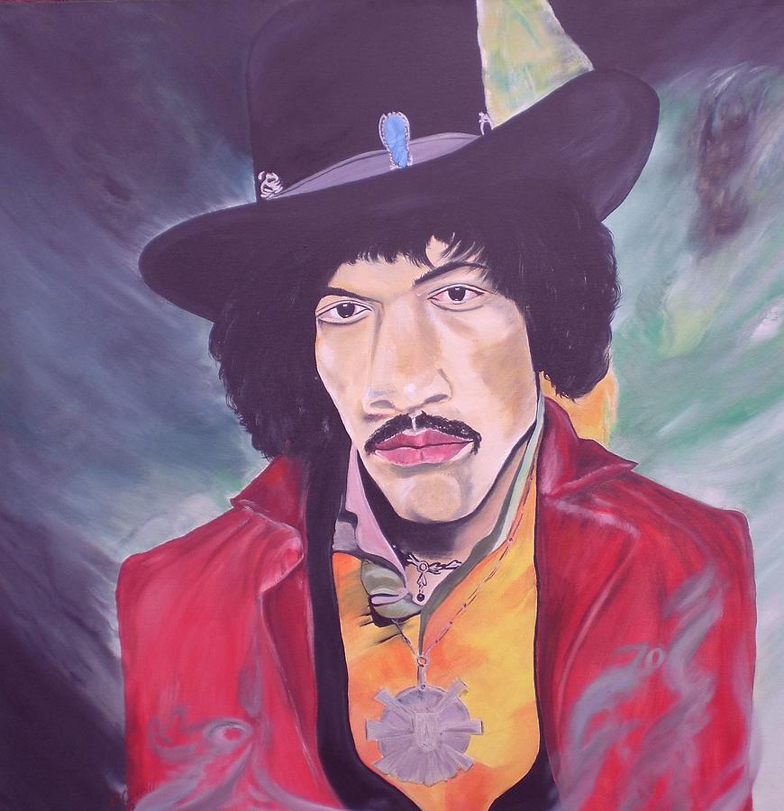 Hendrix Painting by Colin O neill