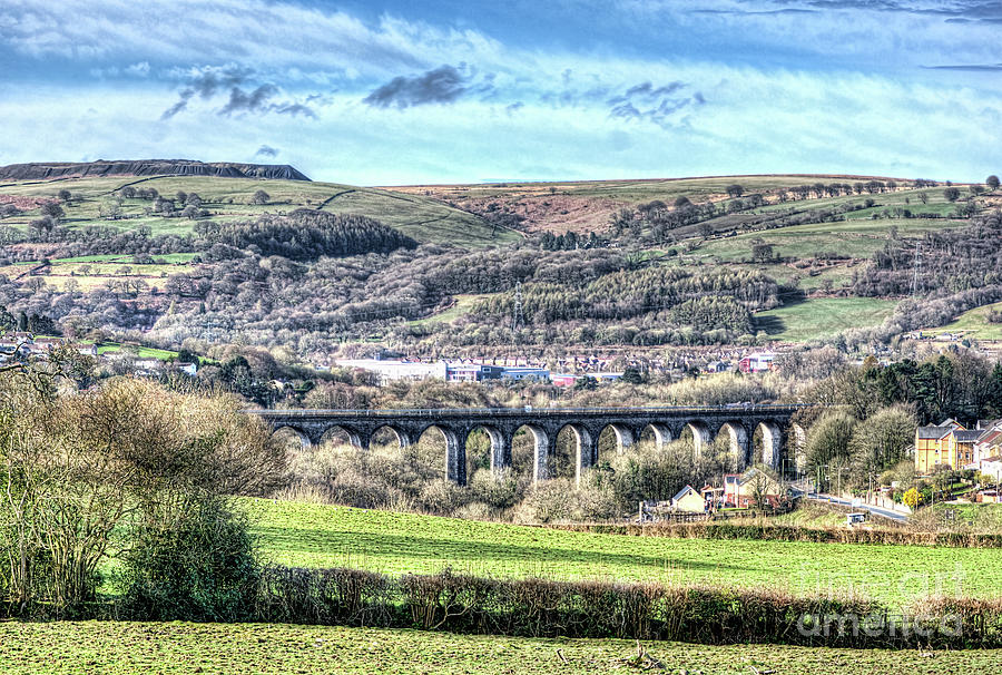 Hengoed Viaduct 2 Photograph by Steve Purnell