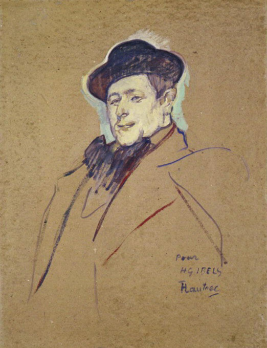 Henri De Toulouse Lautrec Painting - Henri-Gabriel Ibels by Henri de Toulouse-Lautrec