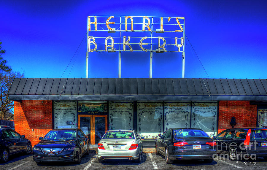 Henris Bakery Atlanta Landmark Bakery Art Photograph by Reid Callaway