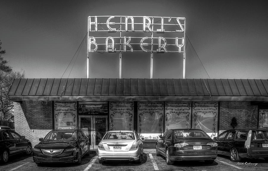 Henris Bakery Vintage Atlanta Landmark Bakery Art Photograph by Reid Callaway