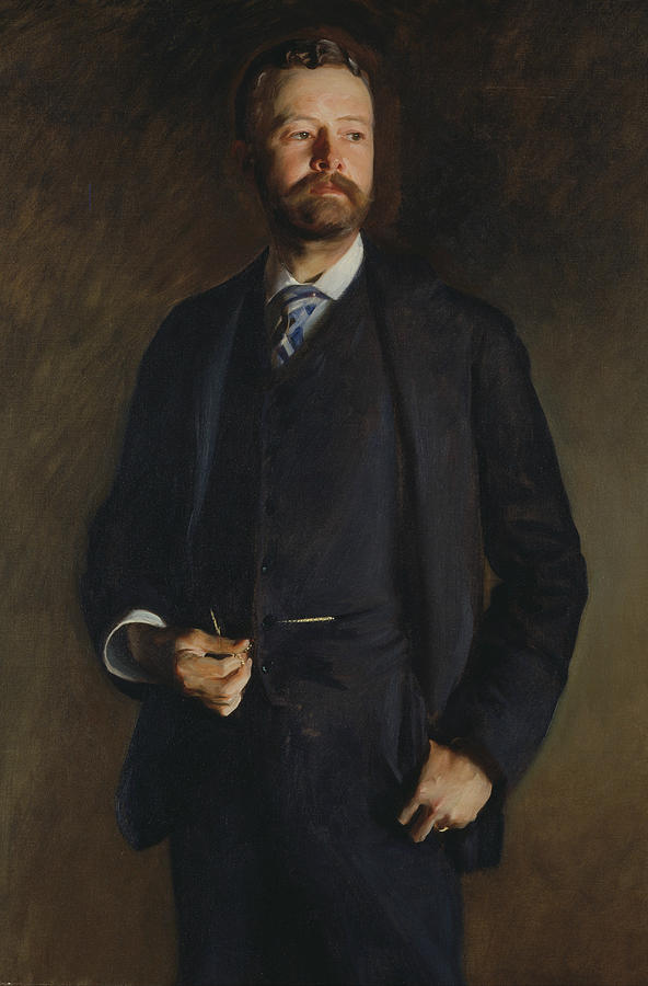 Henry Cabot Lodge Painting by John Singer Sargent