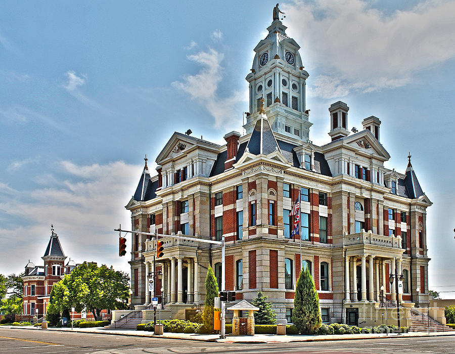 Henry County Courthouse Photograph by Jack Schultz