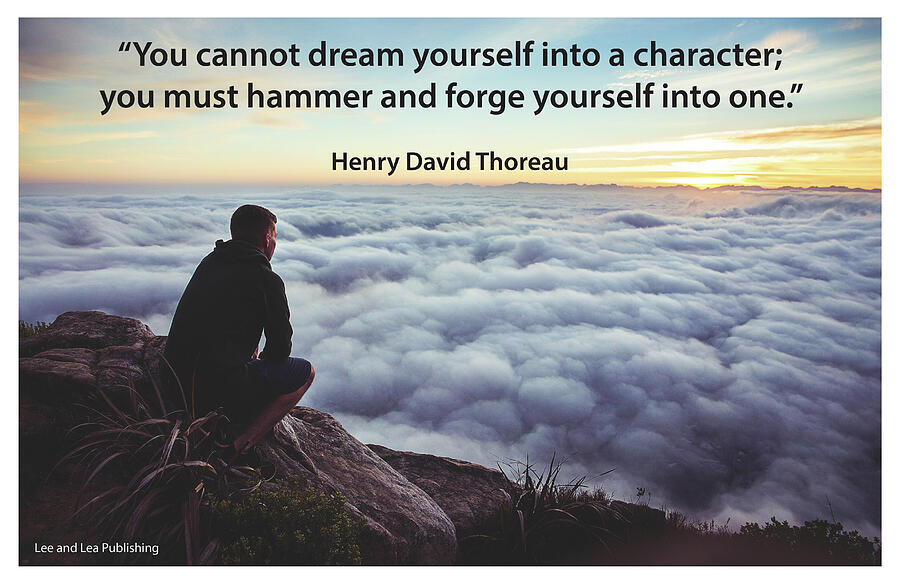 Henry David Thoreau - 7 Photograph by Mark Slauter