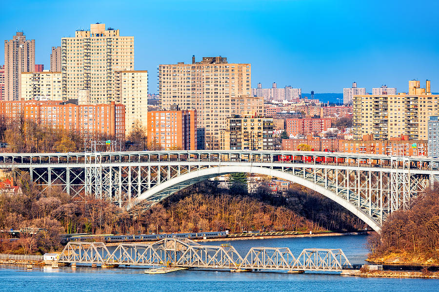 Henry Hudson Bridge Photograph by Mihai Andritoiu