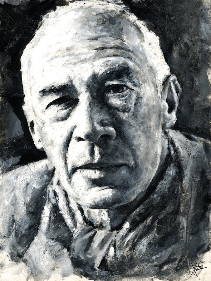 Henry Miller Painting by Christian Klute