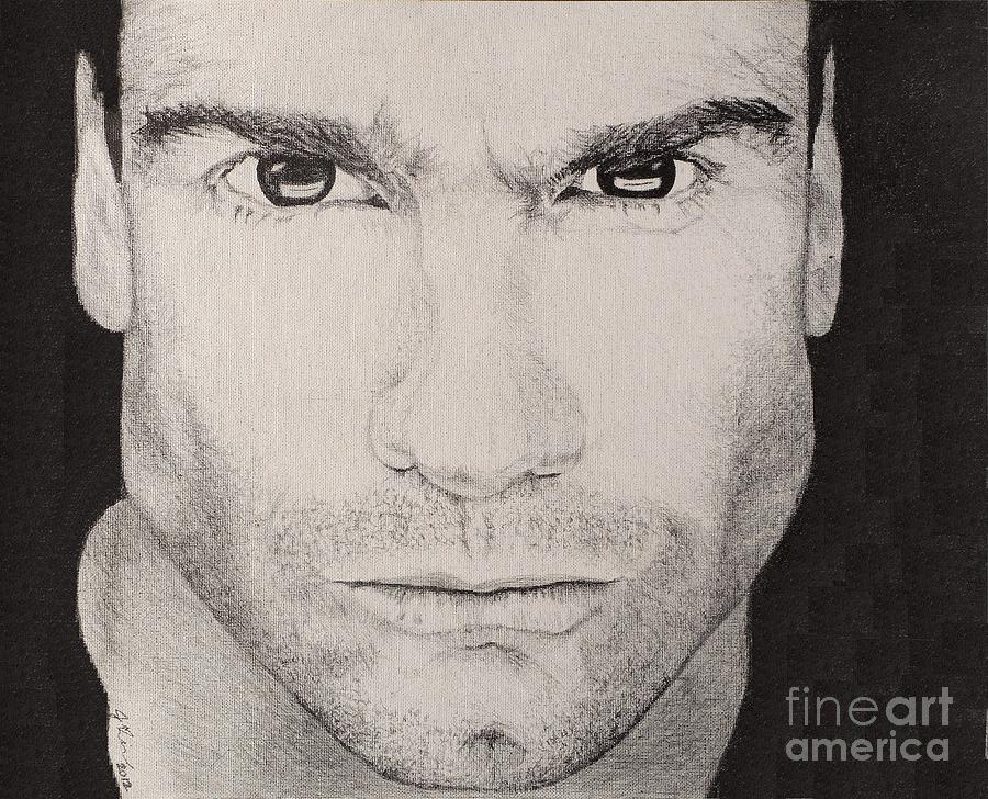 Henry Rollins Drawing by Jeff Ridlen