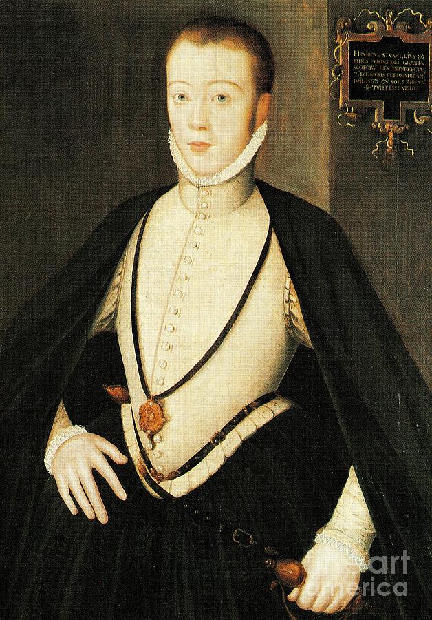  Henry Stewart Lord Darnley Married Mary Queen of Scots 1565 Painting by Peter Ogden