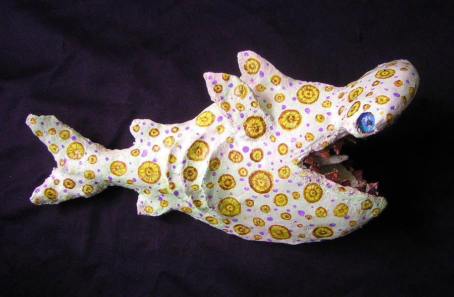 Henry the Hammerhead Mixed Media by Dan Townsend
