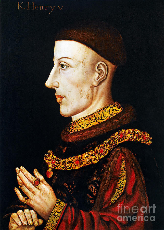 Henry V (1387-1422) Painting by Granger