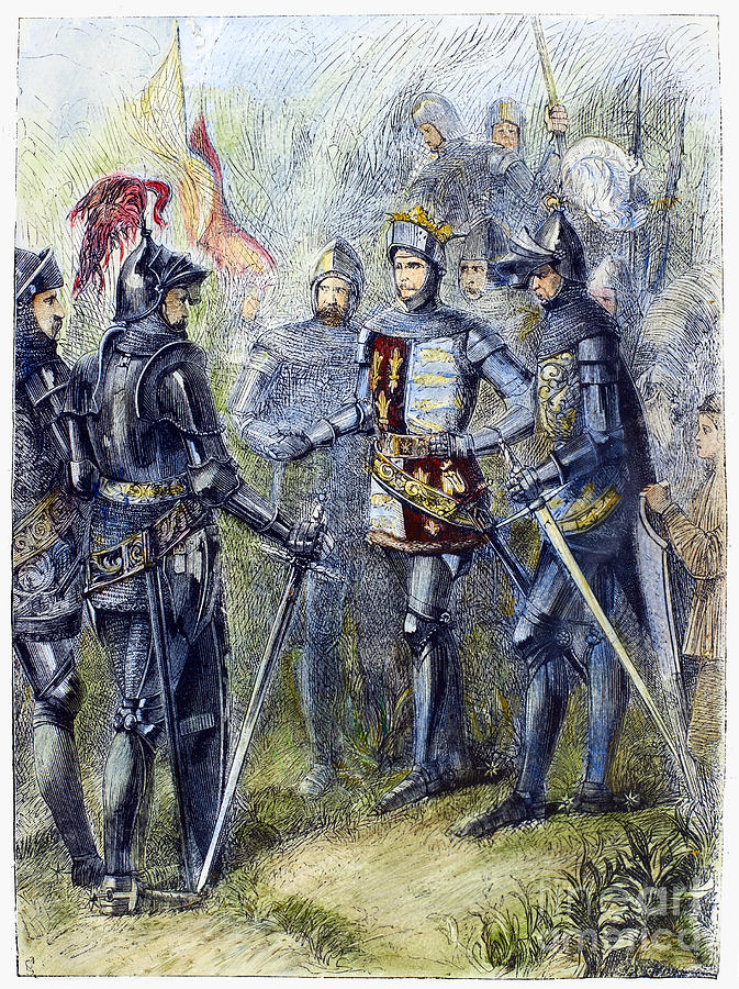 Henry V At Agincourt, 1415 Photograph by Granger
