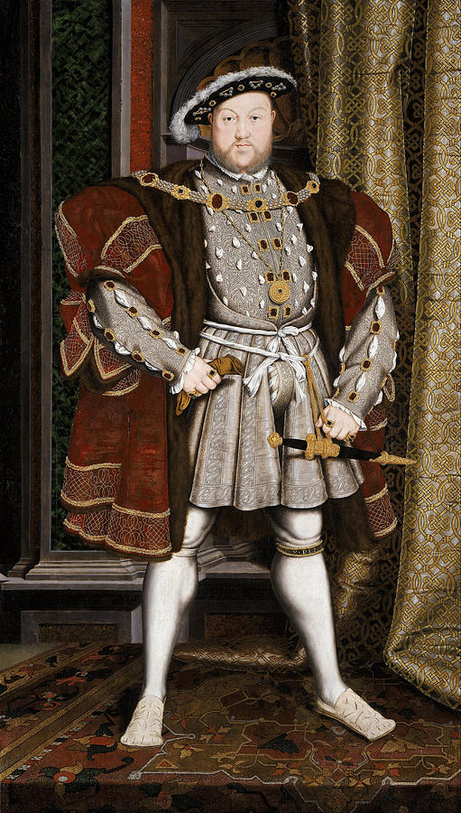 Henry Viii Painting - Henry VIII of England by War Is Hell Store
