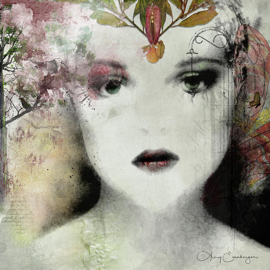 Her Garden Digital Art by Looking Glass Images