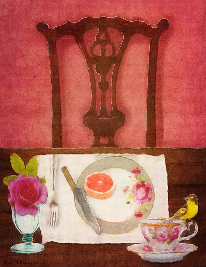 Her Place at the Table Digital Art by Lisa Noneman