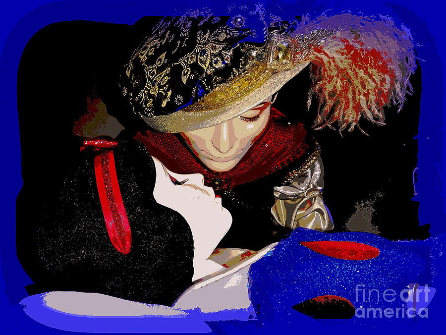 Abstract Digital Art - Her Prince Has Come by Ed Weidman Abstract Digital Art - Her Prince Has Come by Ed Weidman