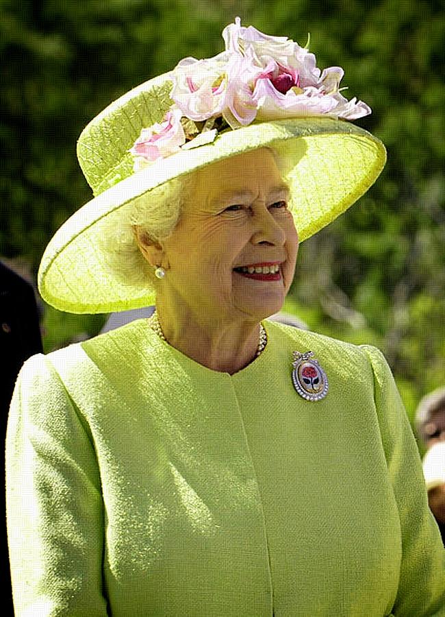 Her Royal Highness Queen Elizabeth The Second. P B Photograph by Gert J ...