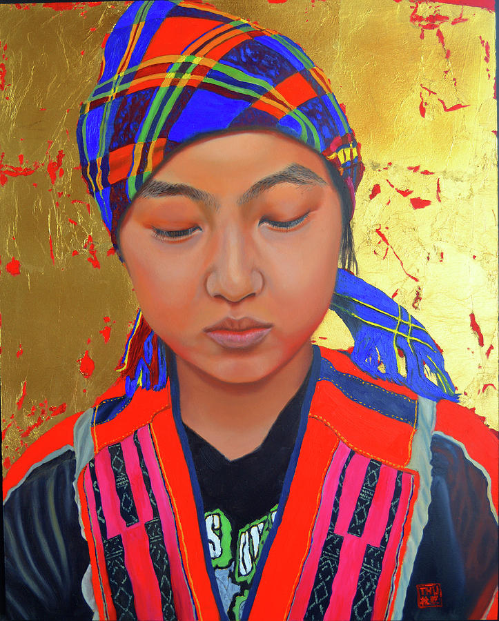 Her Story Painting by Thu Nguyen