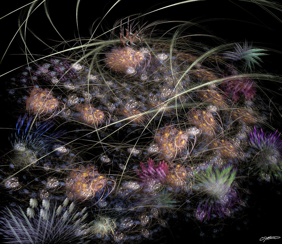Herbaceous Digital Art by Casey Kotas