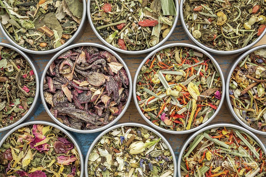 Herbal Blend Tea Collection Photograph by Marek Uliasz