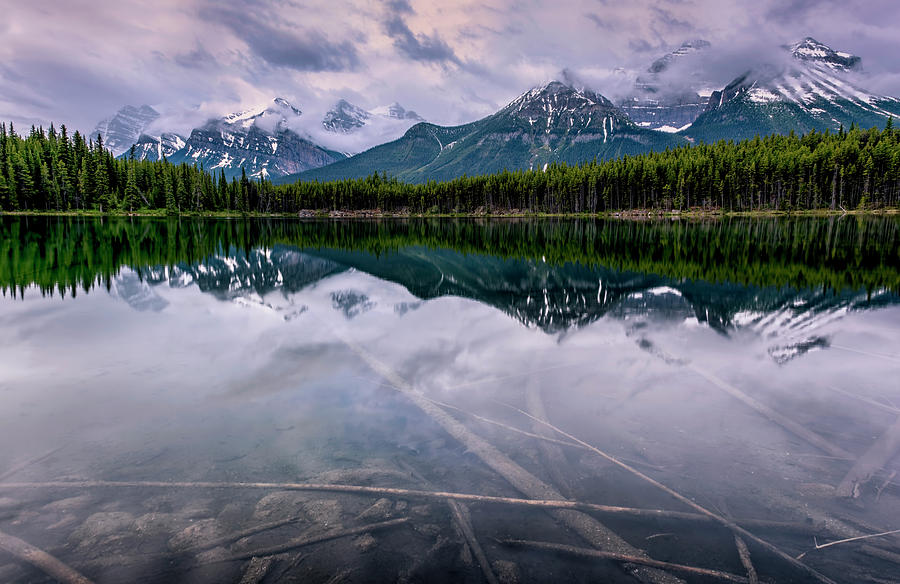 Herbert Lake, Banff National Park, Alberta, Canada Photograph by Yves ...