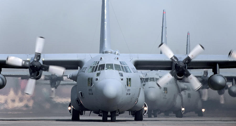 Hercs on the Prowl Photograph by Aviation Heritage - Pixels