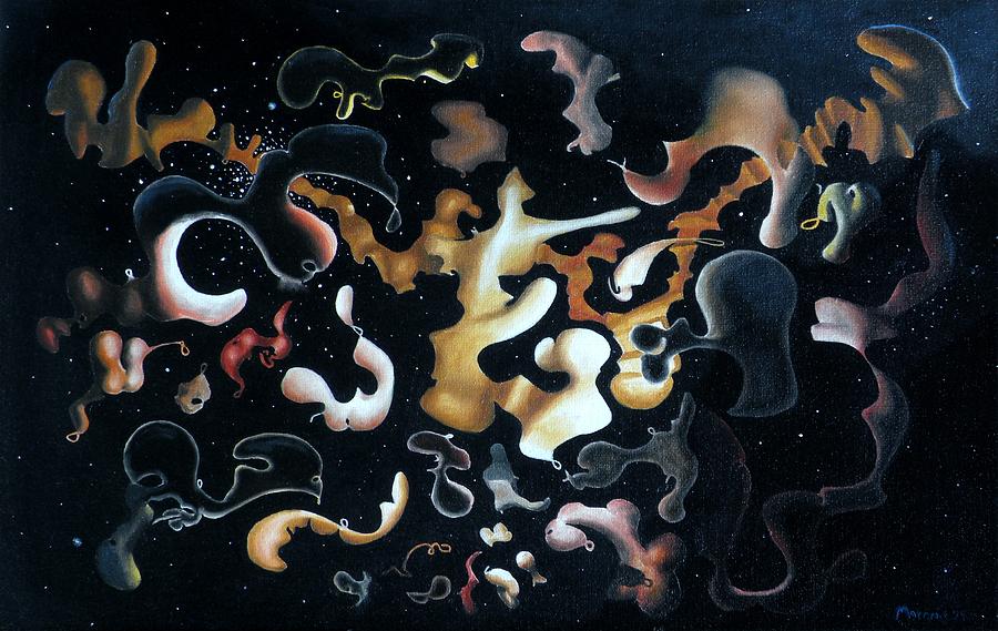 Abstract Painting - Herculean Construction by Dave Martsolf Abstract Painting - Herculean Construction by Dave Martsolf