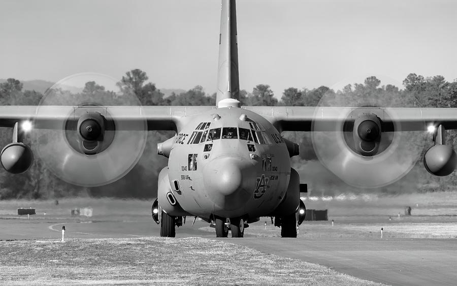 Hercules in Black and White Photograph by Chris Buff