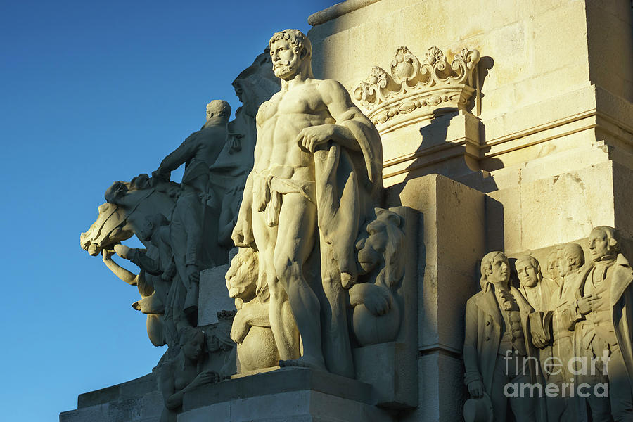 Hercules Monument to the Constitution of 1812 Cadiz Spain Photograph by Pablo Avanzini