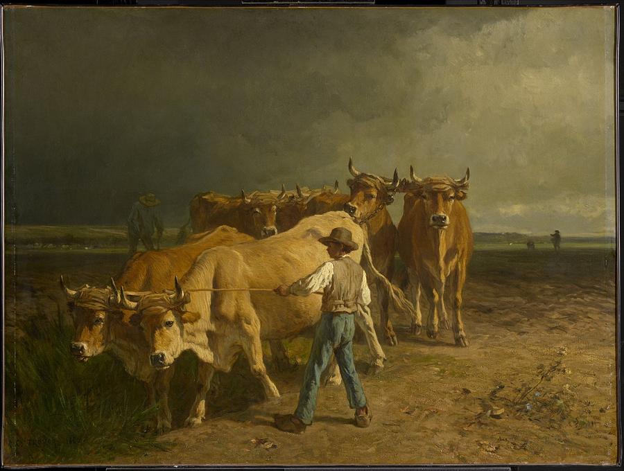 Evert Pieters Painting - Herd Boy by Evert Pieters
