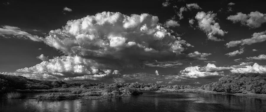 Black And White Photograph - Herd of Clouds by Jon Glaser