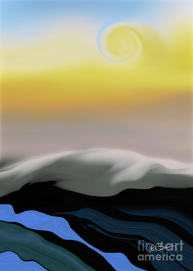 Here Comes The Sun Digital Art by Leo Symon