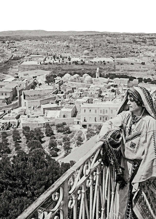 Here is Jerusalem Photograph by Munir Alawi