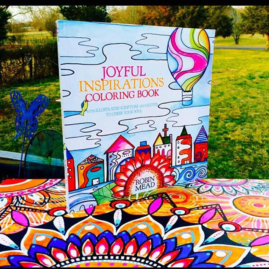 Coloringbook Photograph - Here Is The Official #joyfulnspirations by Robin Mead