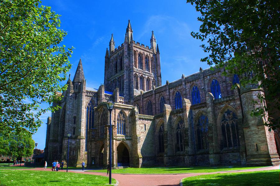 Hereford Cathedral Photograph by Chris Day